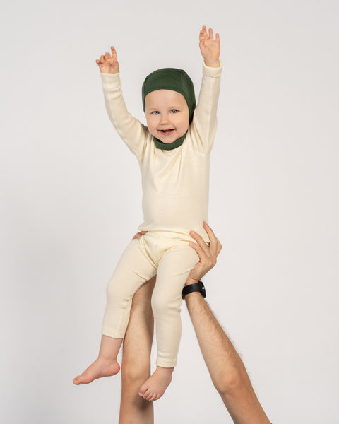Pasamontañas de lana merina 160 para niños