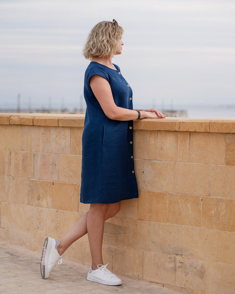 Vestido Harper Tormenta Azul