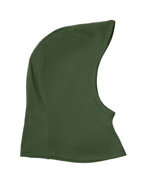 la braga para niños menique 160 g/m² en color verde oscuro, fondo blanco.
