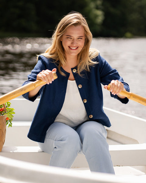 Chaqueta Blazer con Botones Alice