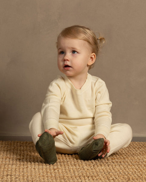 Conjunto de bebé 160 de manga larga y pantalón, 2 piezas