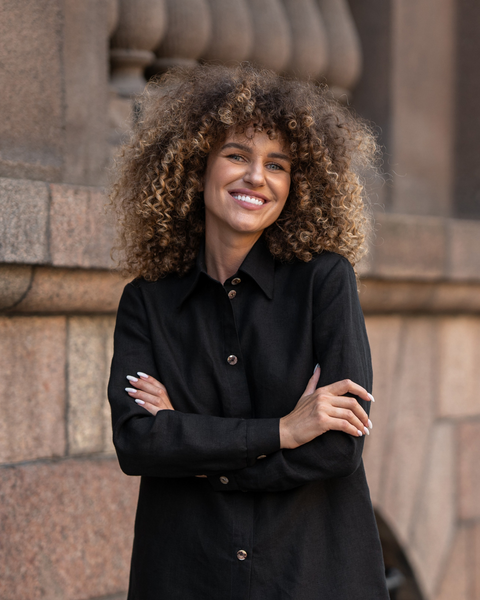 Women's Button-Up Blouse Rebeca