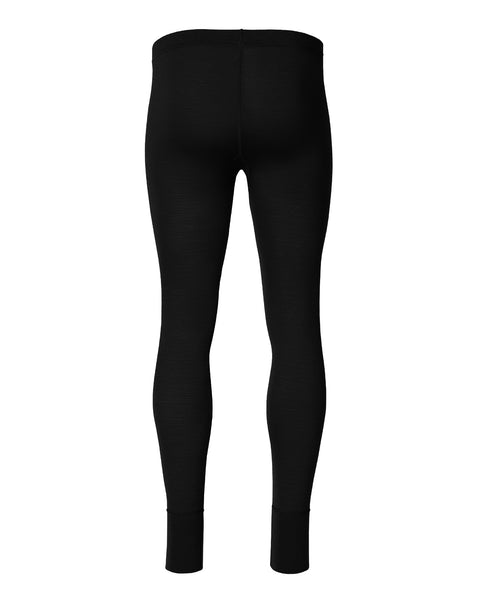 menique Pantalones para hombre Merino 160 Color negro Vista trasera