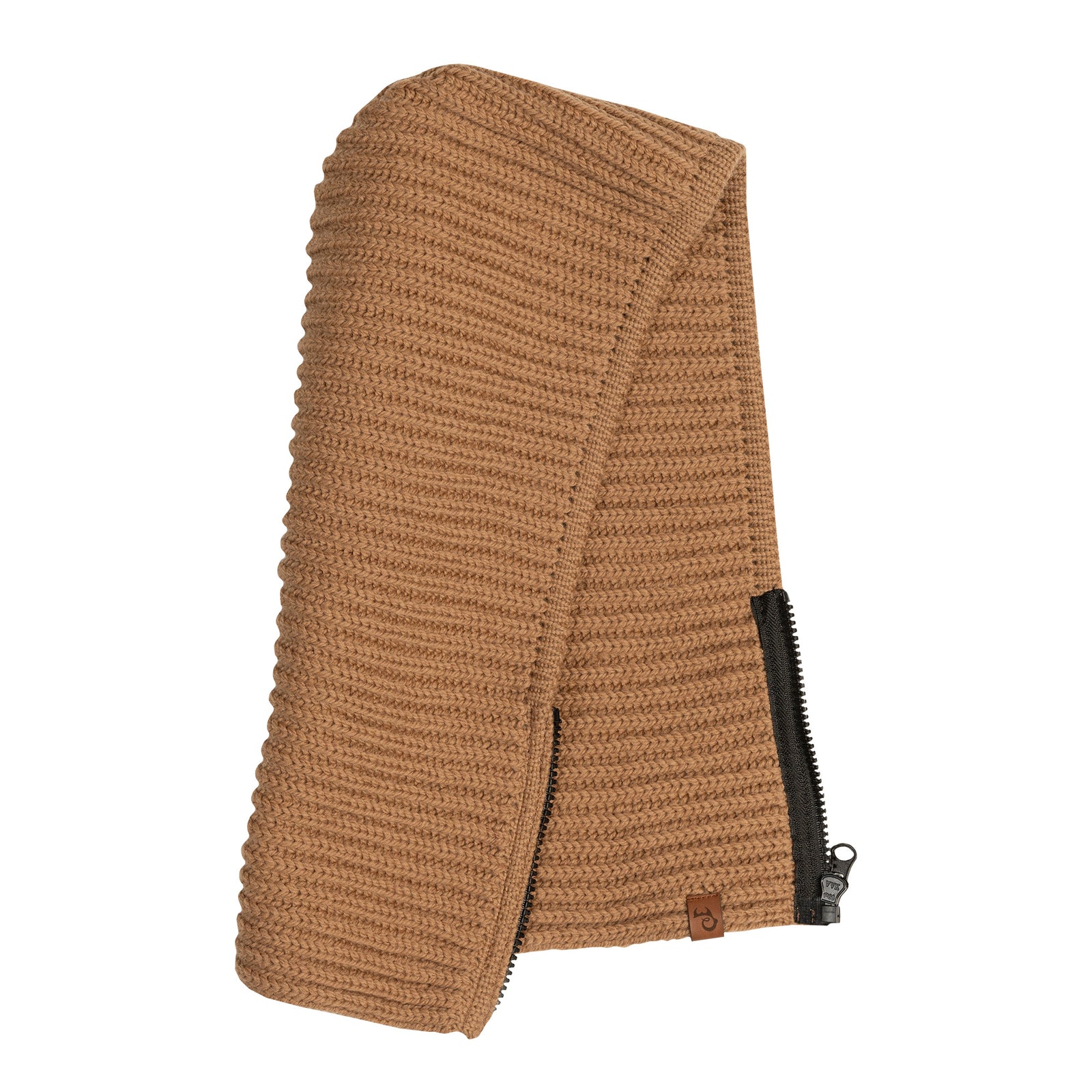 Balaclava de punto con capucha para mujer de merino