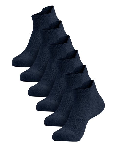 Men’s Cotton Everyday Ankle Socks 6-Pack