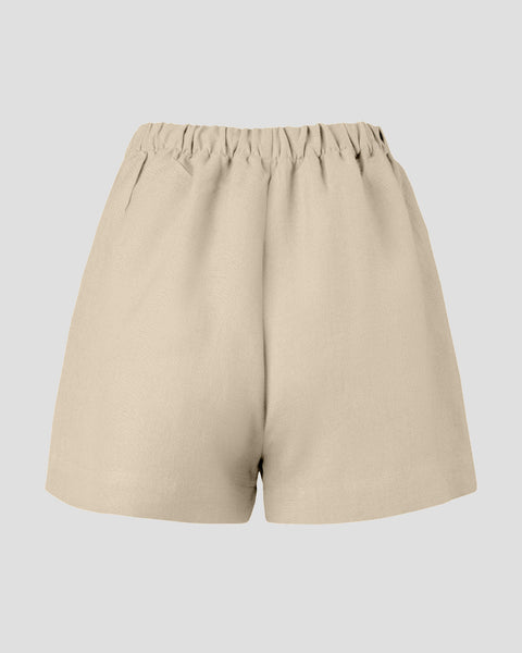 Imagen del reverso de los pantalones cortos.