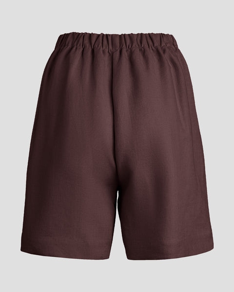 Imagen del reverso de los pantalones cortos.