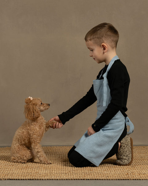 Zapatillas botín de merino para niños