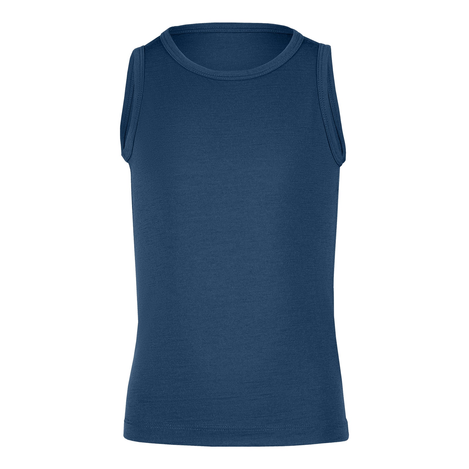 Camiseta sin mangas para niños en mezclilla