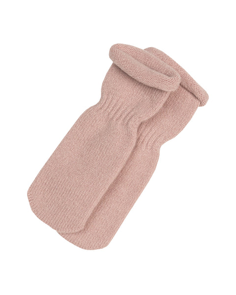 Kids' Knit Baby Socks/Mittens Merino &amp; Cashmere Dusty Pink