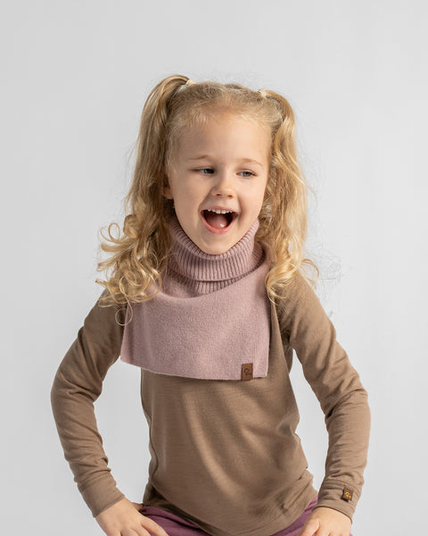 Calentador de Cuello de Punto para Niños Mezcla de Cachemira