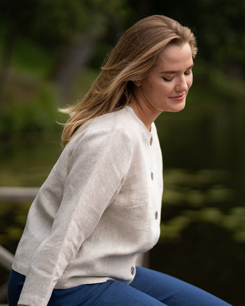 Chaqueta de Lino Europea Alice