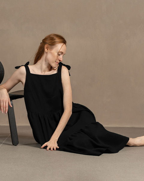 Vestido Pichi de Lino Uma