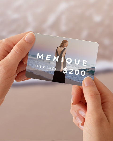 Tarjeta de regalo menique por valor de $200