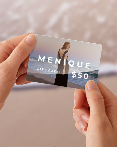 Tarjeta de regalo menique por valor de $50