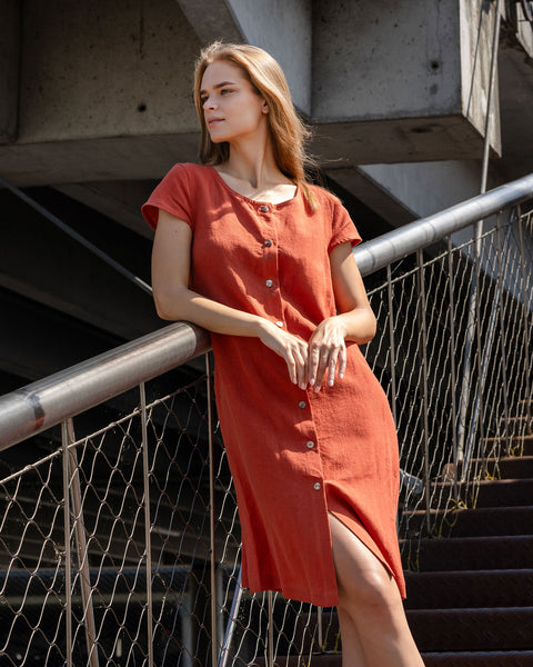 Button Down Dress Harper