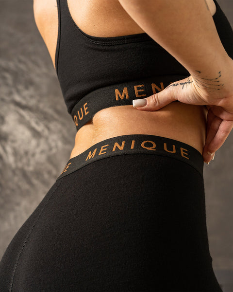 Pantalones de mujer Merino 250 RB Negro