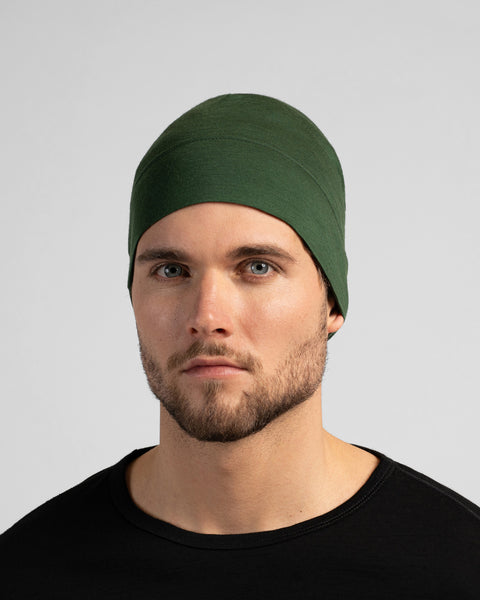 Gorro ajustado para hombre de merino 160gsm
