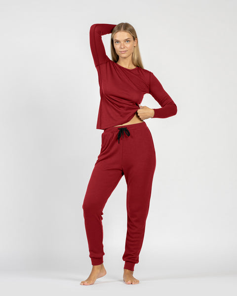 Women's Long Sleeve Top &amp; Joggers Set