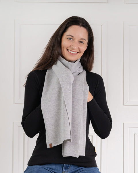Women's Knit Scarf Merino