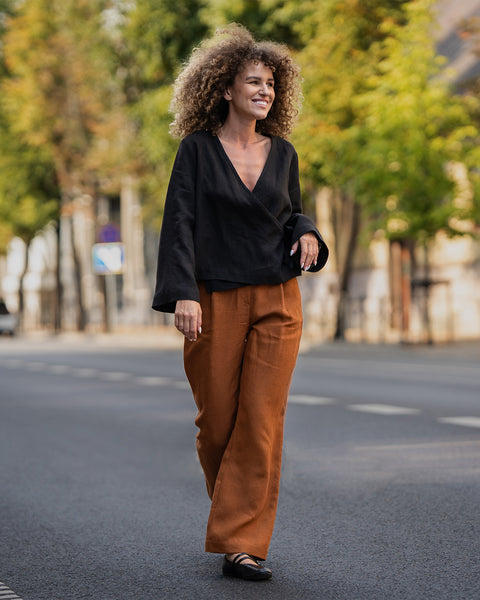 Blusa Envolvente Suelta Thea