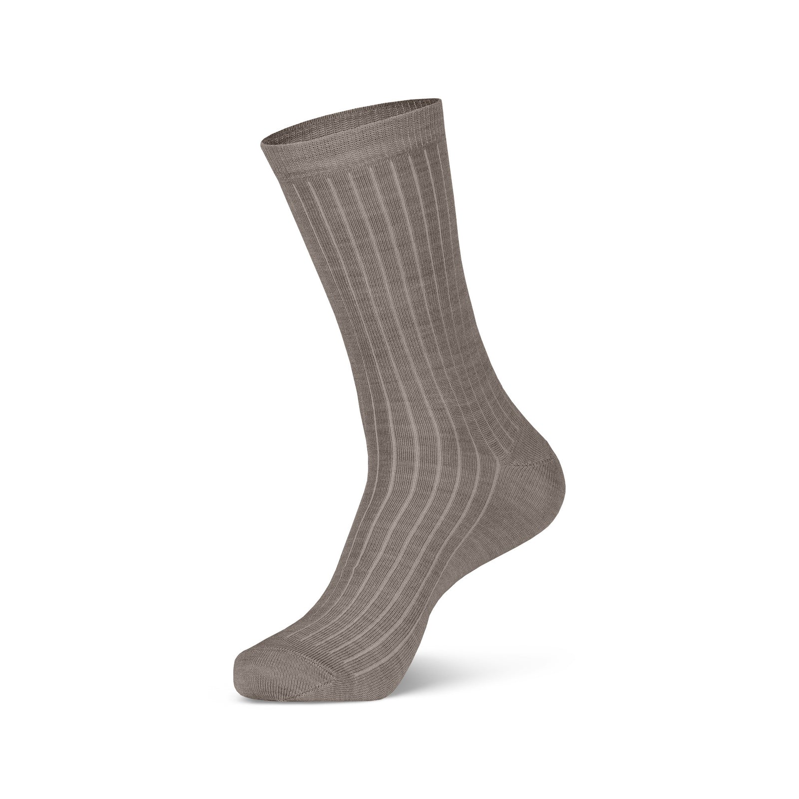 Calcetines de canalé de merino para mujer en los 5 colores disponibles, incluyendo negro, gris claro, natural y beige.