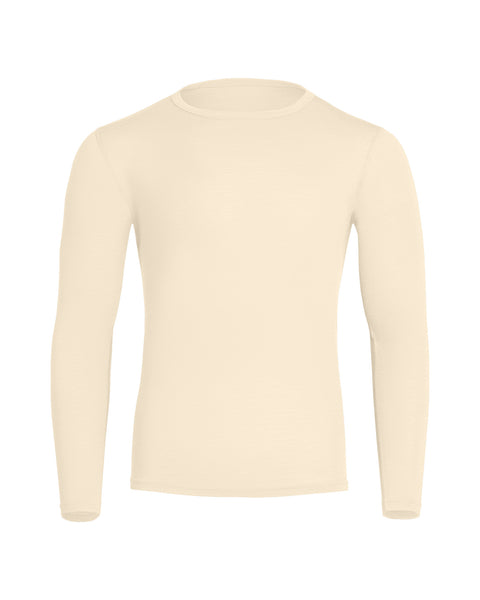 Camiseta térmica de manga larga para hombre 160 Natural