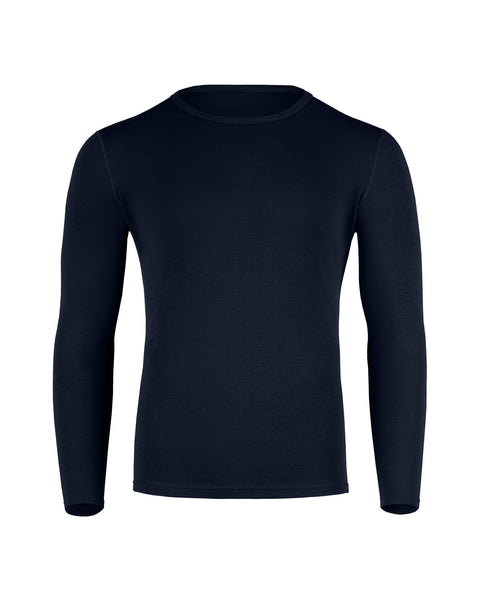 Camiseta térmica de manga larga 250 para hombre Azul marino