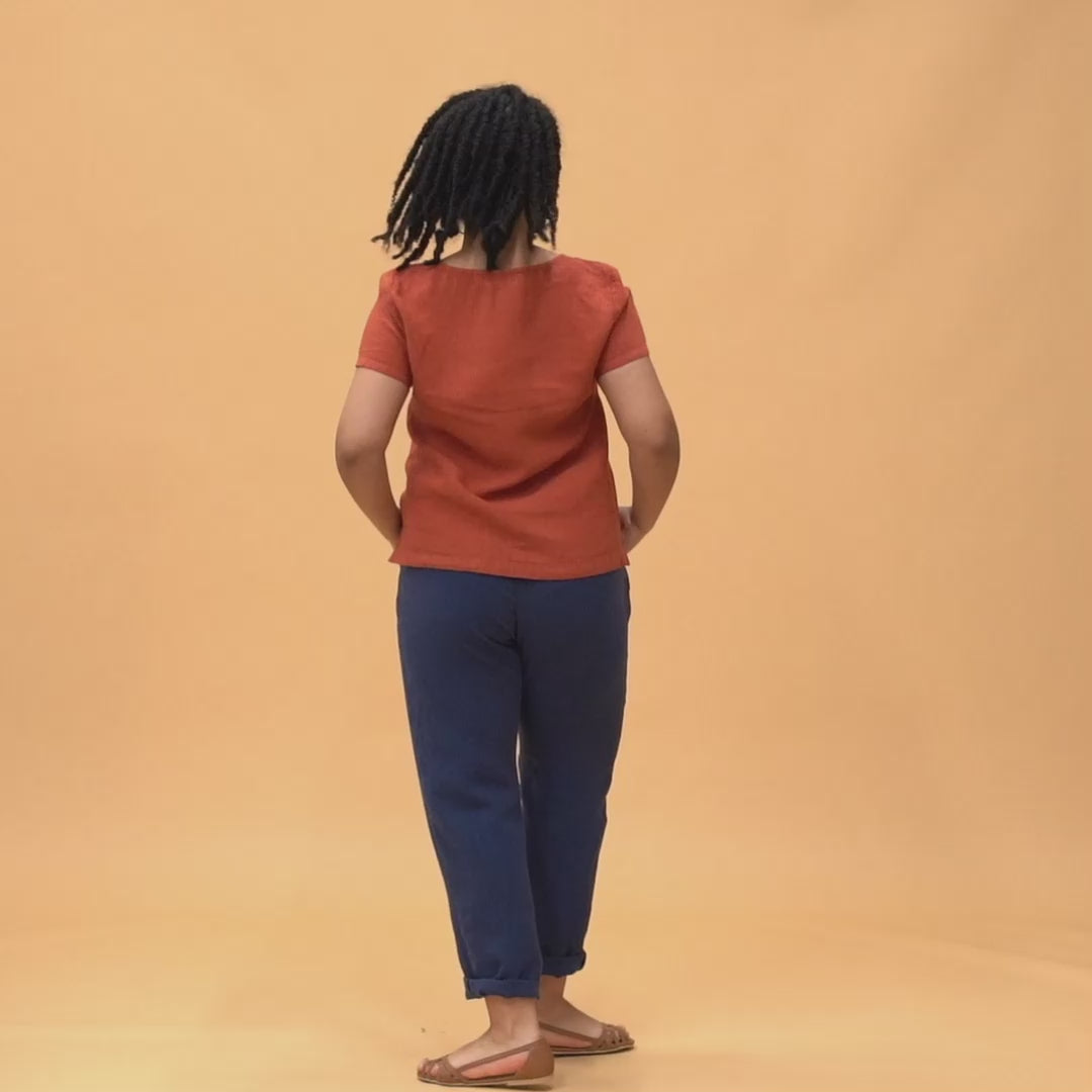 Pantalones de lino Dakota