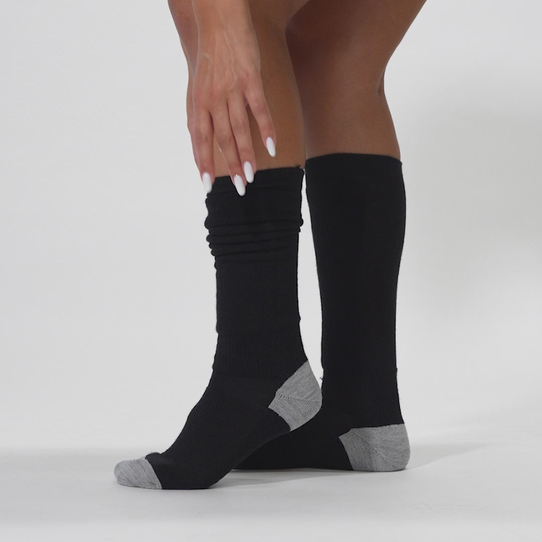 Calcetines térmicos de esquí de merino para mujer