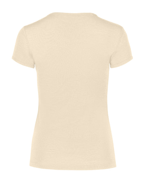 Camiseta Natural para Mujer 160 Merino