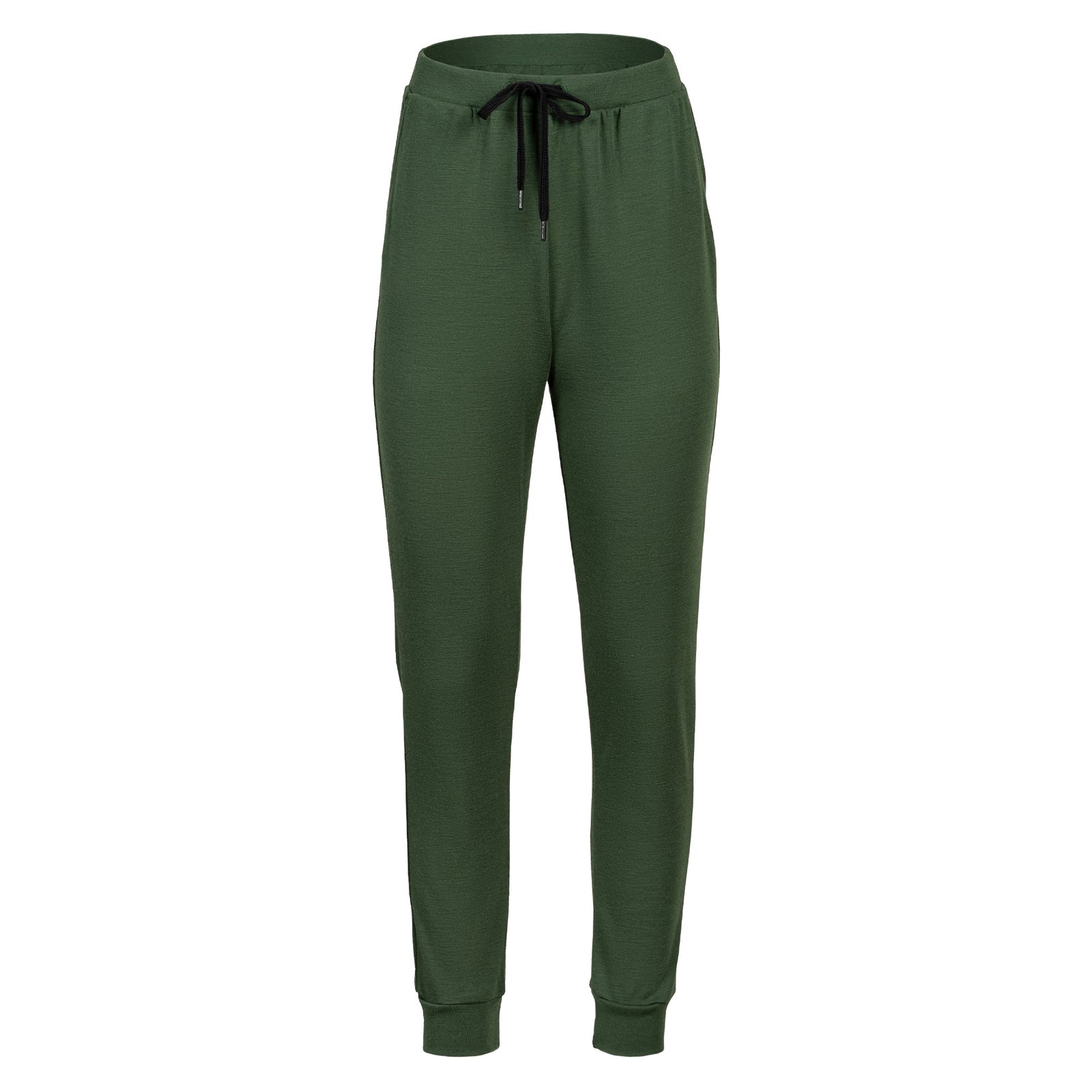 Pantalones deportivos para mujer 250 Merino Verde Oscuro
